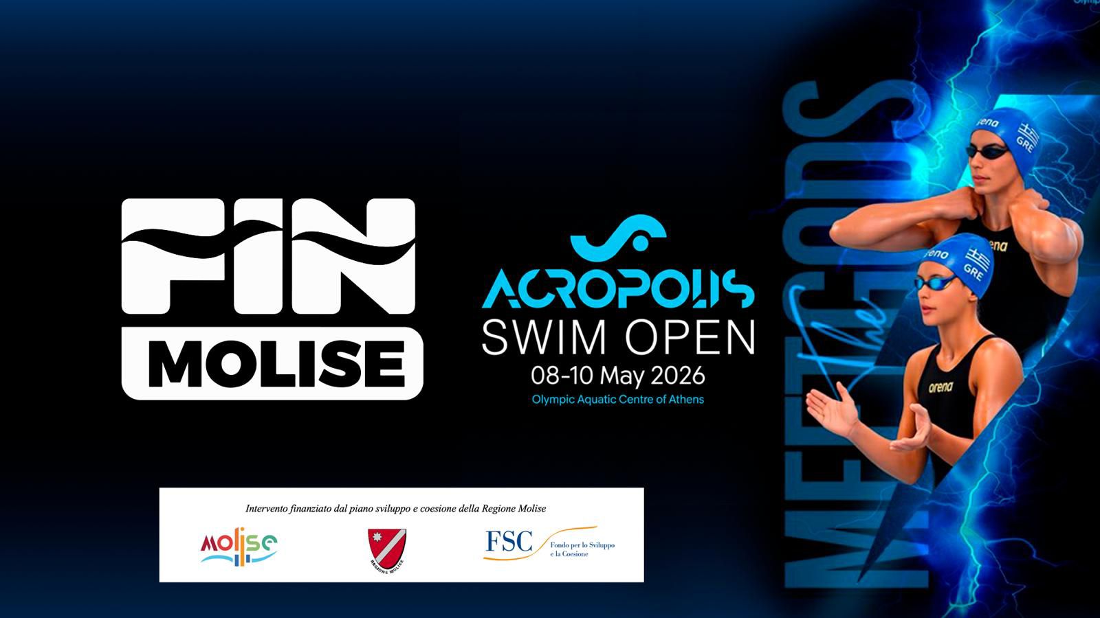 Acropolis Swim Open di Atene (8-10 maggio 2026)