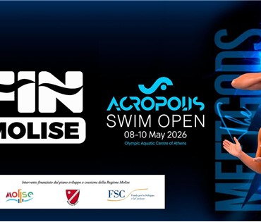Acropolis Swim Open di Atene (8-10 maggio 2026)